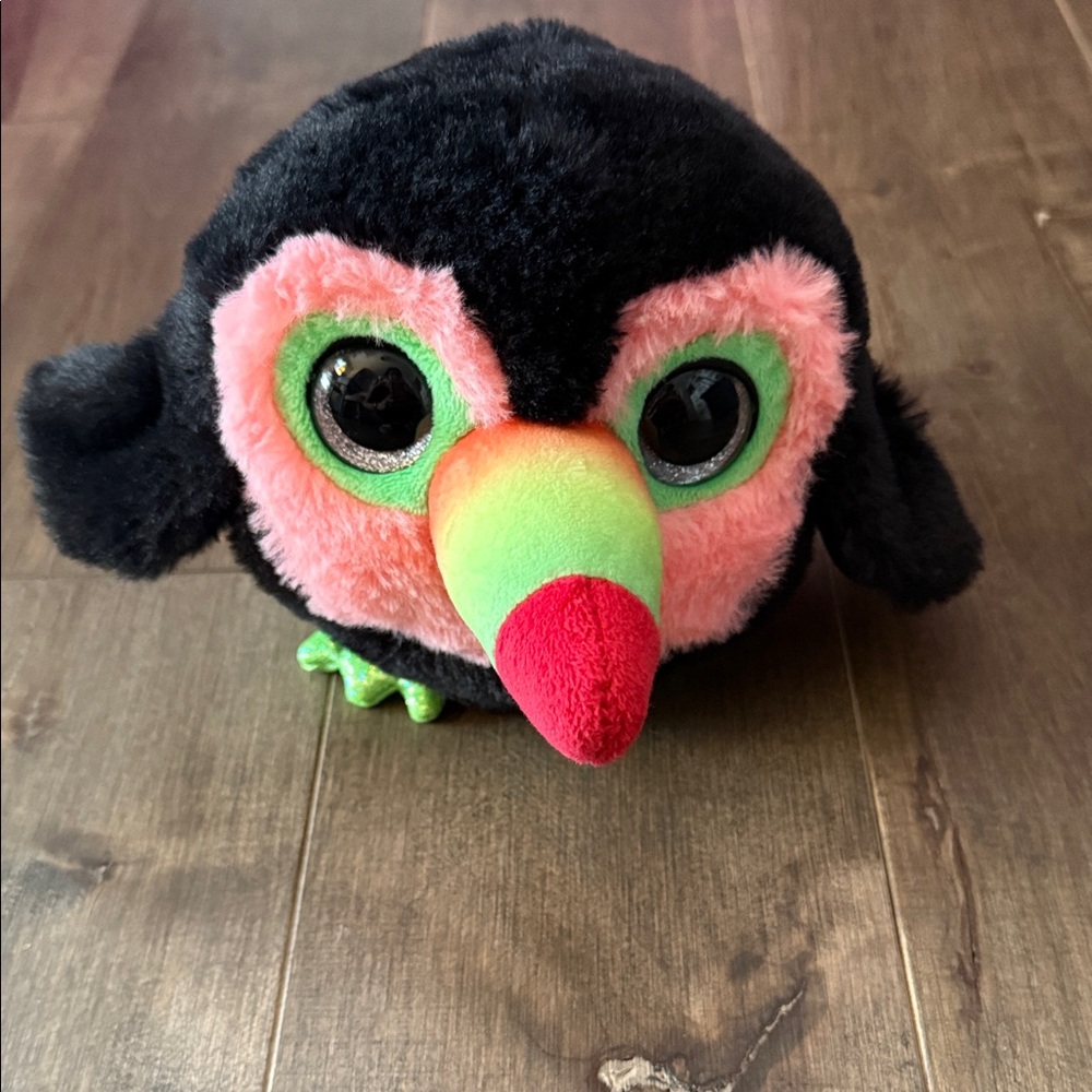 Vibrant Plush Bird Toy